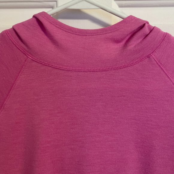 Danskin Now long sleeve pink hoodie 10/12 - Picture 3 of 5